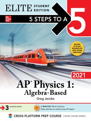 cover image of 5 Steps to a 5: AP Physics 1: Algebra-Based 2020